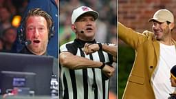 Dave Portnoy, Clete Blakeman and Tony Romo