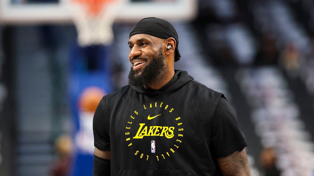 NBA: LeBron James Los Angeles Lakers at Dallas Mavericks