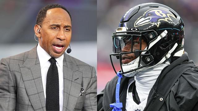 Stephen A. Smith and Lamar Jackson