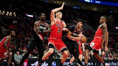 Nikoa Vusevic NBA: Chicago Bulls at Portland Trail Blazers