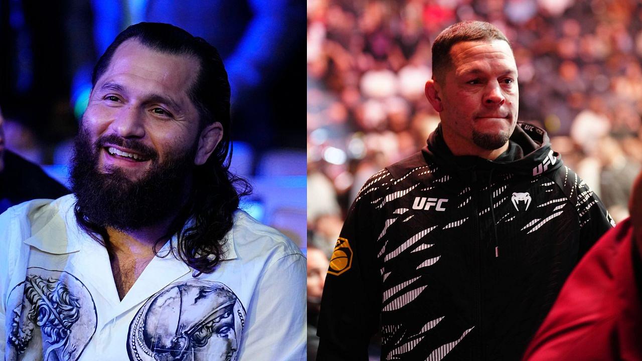 Jorge Masvidal (L), Nate Diaz (R)