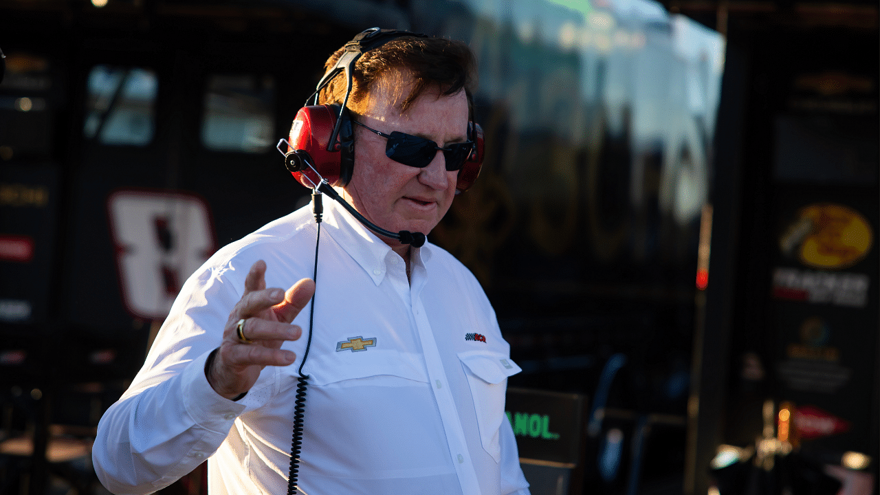 Nov 3, 2023; Avondale, Arizona, USA; NASCAR Cup Series team owner Richard Childress during practice for the NASCAR Championship race at Phoenix Raceway. Mandatory Credit: Mark J. Rebilas-Imagn Images