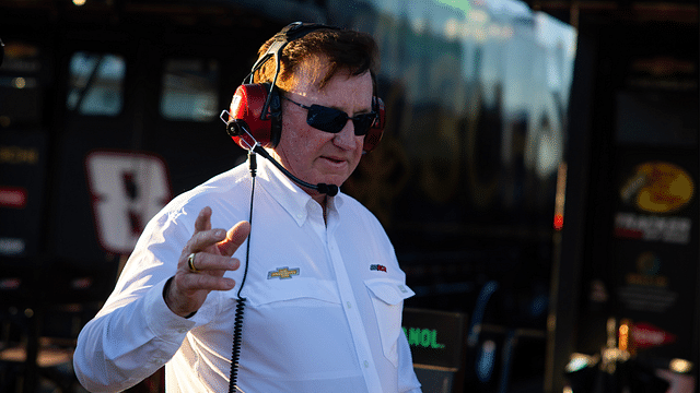 Nov 3, 2023; Avondale, Arizona, USA; NASCAR Cup Series team owner Richard Childress during practice for the NASCAR Championship race at Phoenix Raceway. Mandatory Credit: Mark J. Rebilas-Imagn Images