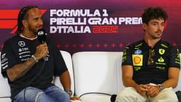 Lewis Hamilton (GBR) - Mercedes-AMG PETRONAS F1 Team - Mercedes W15 - Mercedes E Performanc Charles Leclerc (MON) - Scuderia Ferrari - Ferrari SF-24 - Ferrari during the preparation day, Aug 29, of FFormula 1 Pirelli Gran Premio d Italia 2024, scheduled to take place at Autodromo Nazionale di Monza track in Monza (MB) Italy - Aug 29 to Sept 1, 2024