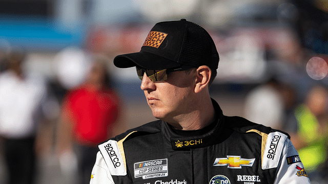 NASCAR Cup Series driver Kyle Busch (8) during qualifying for the Championship race at Phoenix Raceway.