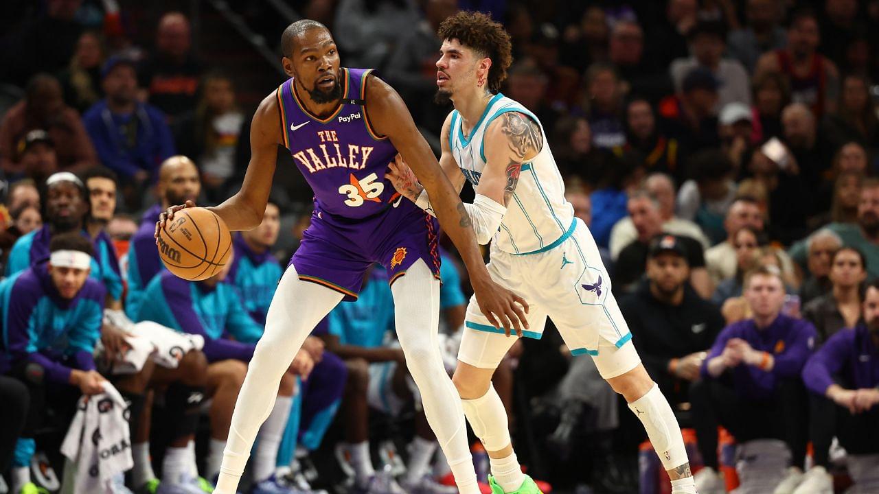 NBA: Kevin Durant Charlotte Hornets at Phoenix Suns