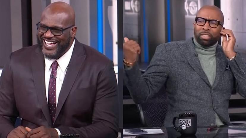 Shaquille O’Neal Proudly Advertises His ‘Shaq’ Shoes on Inside The NBA ...