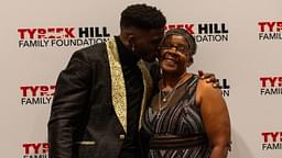 Tyreek Hill and his mom Anesha Sanchez