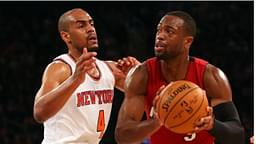 Dwyane Wade NBA: Miami Heat at New York Knicks