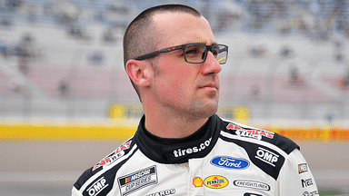 NASCAR Cup Series driver Austin Cindric (2) during qualifying at Las Vegas Motor Speedway.