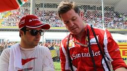 Felipe Massa (BRA) Scuderia Ferrari F2012 and Rob Smedley, (GBR), Scuderia Ferrari, Track Engineer of Felipe Massa (BRA) Italian Grand Prix