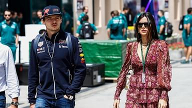 1 Max Verstappen (NLD, Oracle Red Bull Racing) with his girlfriend Kelly Piquet, F1 Grand Prix of Bahrain at Bahrain International Circuit on March 19, 2022 in Sakhir, Bahrain