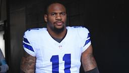 Dallas Cowboys linebacker Micah Parsons (11) against the Philadelphia Eagles at Lincoln Financial Field.