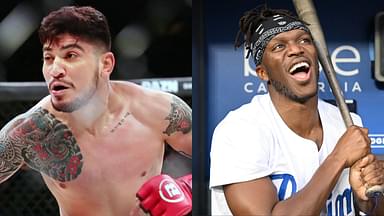 Dillon Danis (L), KSI (R)