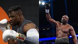 Francis Ngannou (L), Derek Chisora (R)