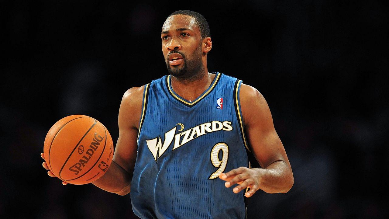 Gilbert Arenas NBA: Washington Wizards at Los Angeles Lakers