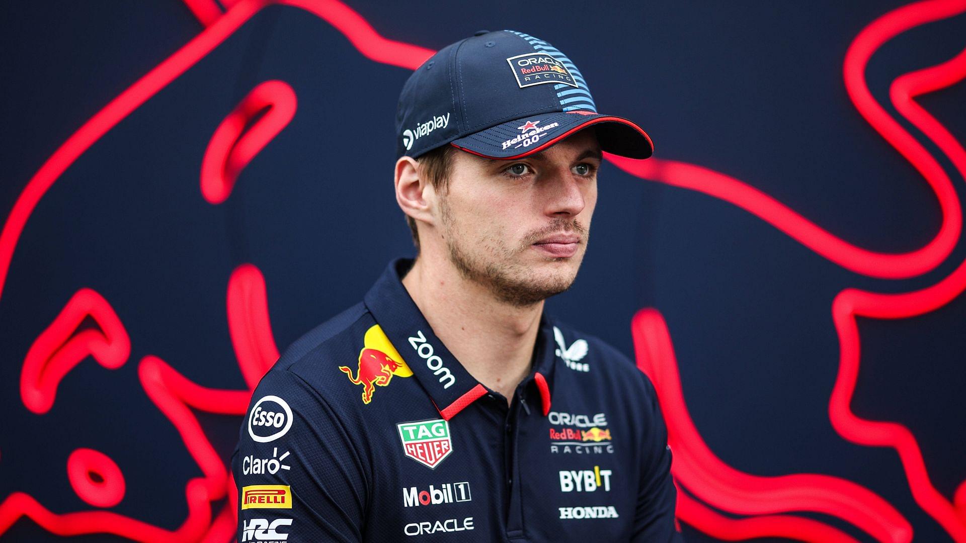 VERSTAPPEN Max (ned), Red Bull Racing RB20, portrait during the Formula 1 Singapore Grand Prix 2024, 18th round of the 2024 Formula One World Championship