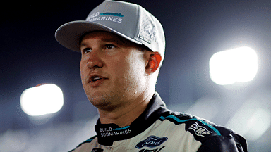 Feb 12, 2025; Daytona Beach, Florida, USA; NASCAR Cup Series driver Ryan Preece (60) during qualifying for the Daytona 500 at Daytona International Speedway. Mandatory Credit: Peter Casey-Imagn Images