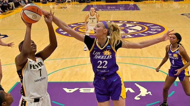 Cameron Brink WNBA: Indiana Fever at Los Angeles Sparks