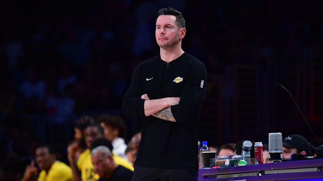 JJ Redick NBA: Golden State Warriors at Los Angeles Lakers