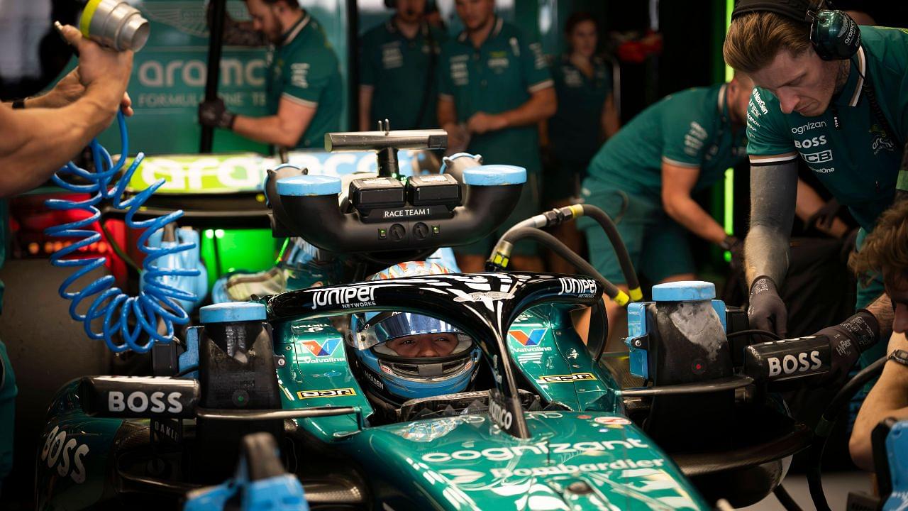 December 17, 2024, Abu Dhabi, United Arab Emirates: JAK CRAWFORD (USA), driving for Aston Martin during testing during the 2024 Formula 1 Abu Dhabi Grand Prix at the Yas Marina Circuit