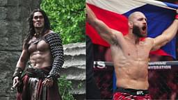 Conan The Barbarian (L), Jiri Prochazka (R)