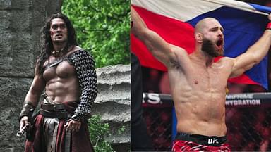 Conan The Barbarian (L), Jiri Prochazka (R)