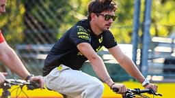 Charles Leclerc of Monaco and Ferrari gestikuliert, Gestik, Previews, F1 Grand Prix of Italy, Autodromo Nazionale Monza am 29. August 2024 in Monza, Italy.