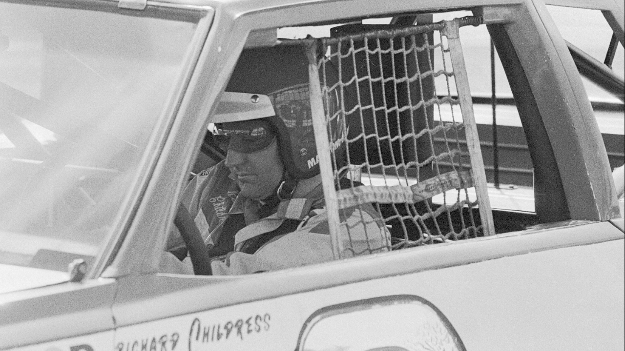 1980 Aug 23: Richard Childress (3) RCR Chevrolet driver at the 20th Busch Volunteer 500 NASCAR Motorsport USA Winston Cup Grand National Series race at Bristol International Raceway in Bristol, TN. NASCAR Motorsport USA 1980 AUG 23 Busch Volunteer 500 Icon951082380017615 EDITORIAL USE ONLY