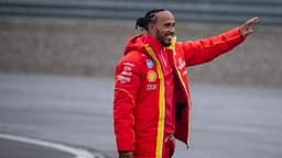 The seven time world champion LEWIS HAMILTON (Scuderia Ferrari HP) made his historic debut driving his Ferrari SF-23 during the Fiorano Test