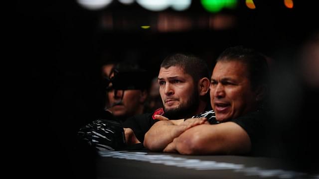 Khabib Nurmagomedov at Intuit Dome for UFC311 Makhachev vs Moicano on January 18, 2025 in Los Angeles, CA, United States. ( PxImages) Los Angeles, Ca United States