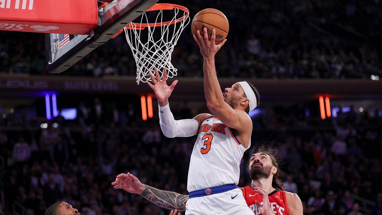 Josh Hart NBA: Houston Rockets at New York Knicks