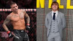 Dustin Poirier (L), Paddy Pimblett (R)