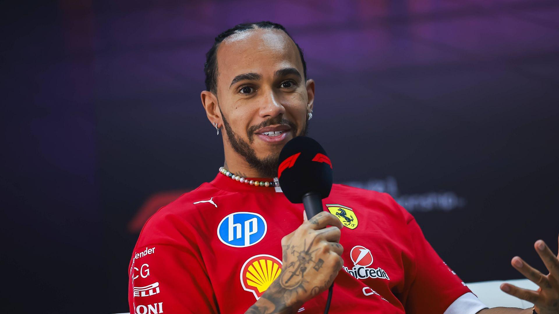 F1 - PRE-SEASON TESTING 2025 - BAHRAIN HAMILTON Lewis (gbr), Scuderia Ferrari SF-25, portrait press conference