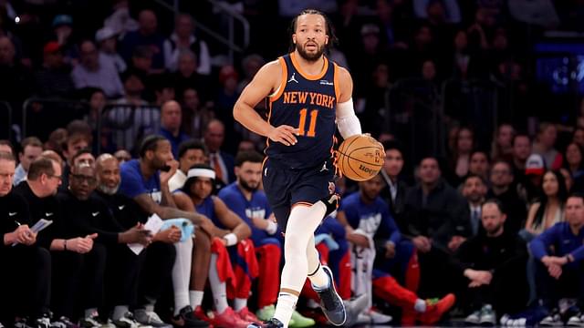 Jalen Brunson Hilariously Asks Cassidy Hubbarth Not to Explain Why Cam Payne Smacked His B*tt Following Knicks Win