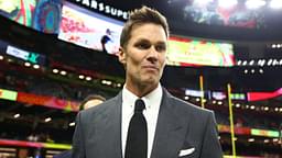 Feb 9, 2025; New Orleans, LA, USA; Tom Brady on the field before Super Bowl LIX between the Philadelphia Eagles and the Kansas City Chiefs at Ceasars Superdome.