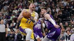 Luka Doncic NBA: Los Angeles Lakers at Utah Jazz