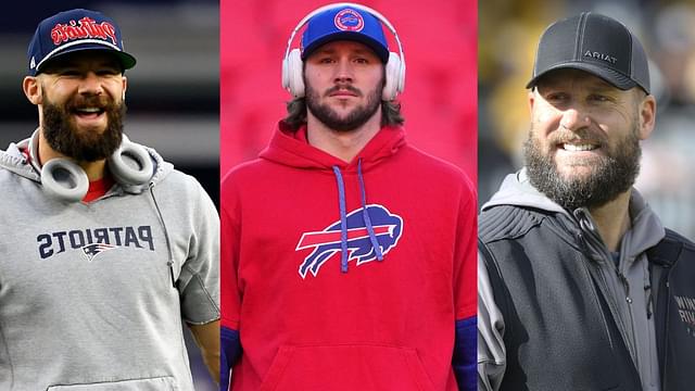 Julian Edelman, Josh Allen, Ben Roethlisberger