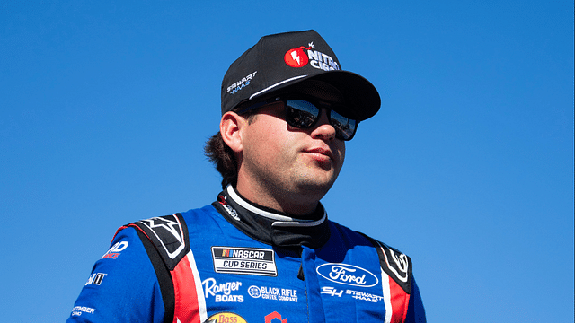 Nov 10, 2024; Avondale, Arizona, USA; NASCAR Cup Series driver Noah Gragson (10) during the NASCAR Cup Series Championship race at Phoenix Raceway. Mandatory Credit: Mark J. Rebilas-Imagn Images