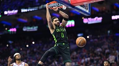 Jayson Tatum NBA: Boston Celtics at Philadelphia 76ers