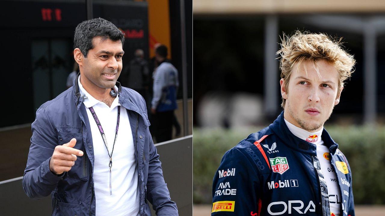 Karun Chandhok(L), Liam Lawson(R)