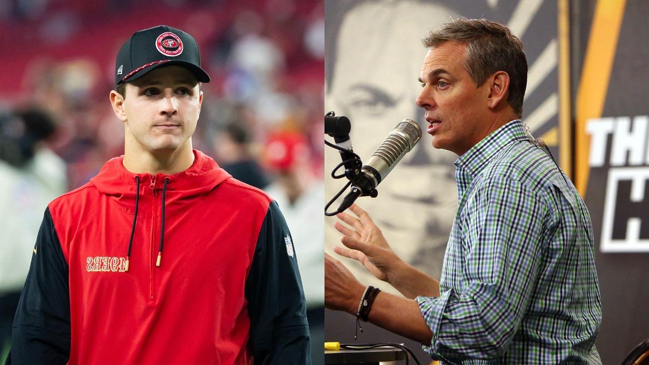 Brock Purdy; Colin Cowherd