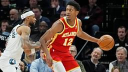 De'Andre Hunter NBA: Atlanta Hawks at Minnesota Timberwolves