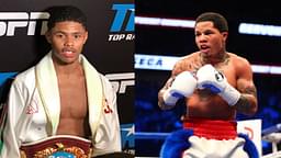 Shakur Stevenson (L), Gervonta Davis (R)