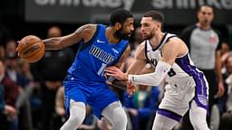 Kyrie Irving NBA: Sacramento Kings at Dallas Mavericks