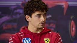 Formula 1 Testing in Bahrain - Day Two Charles Leclerc of Monaco and Scuderia Ferrari attends the press conference