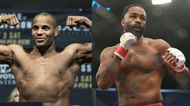 Daniel Cormier (L), Rashad Evans (R)