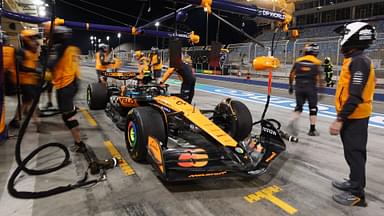 Lando Norris (GBR) McLaren F1 Team (GBR) MCL39 Mercedes, during the pre-season test, at the Bahrain International Circuit in Sakhir