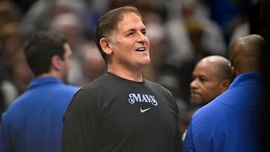 Mark Cuban NBA: Denver Nuggets at Dallas Mavericks