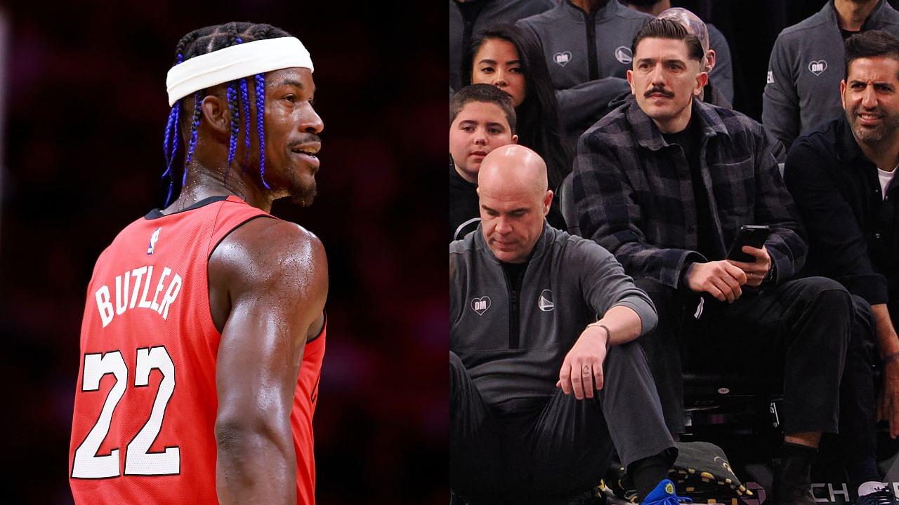 Jimmy Butler(L) and Andrew Schulz(R)